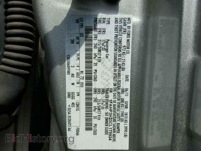 2012 FORD FOCUS - VIN: 1FAHP3H23CL175924 - Photo 10