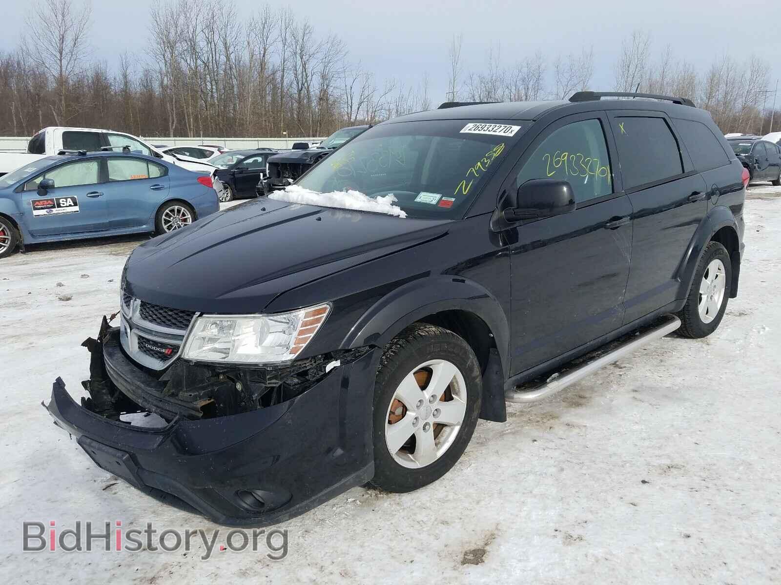2012 DODGE JOURNEY - VIN: 3C4PDDBG3CT356812 - Фото 2