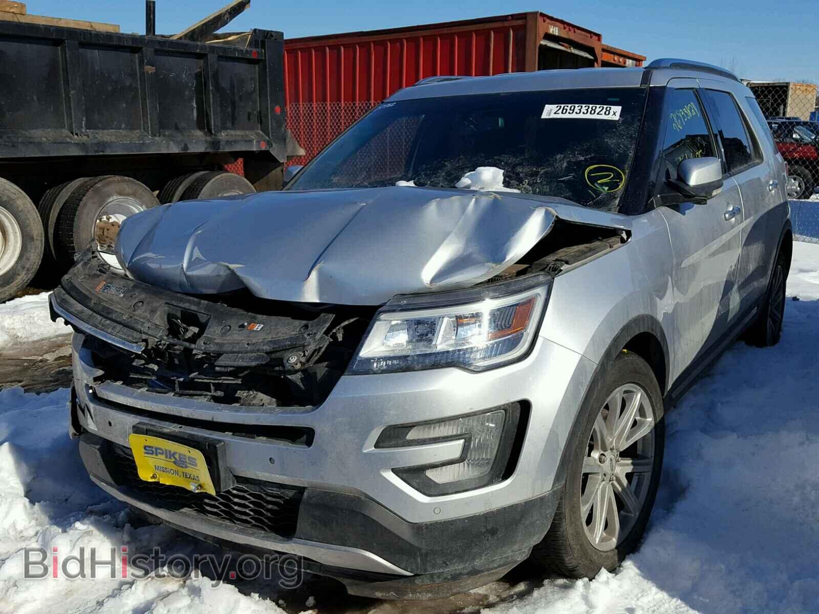 2016 FORD EXPLORER - VIN: 1FM5K7F83GGB88306 - Фото 2