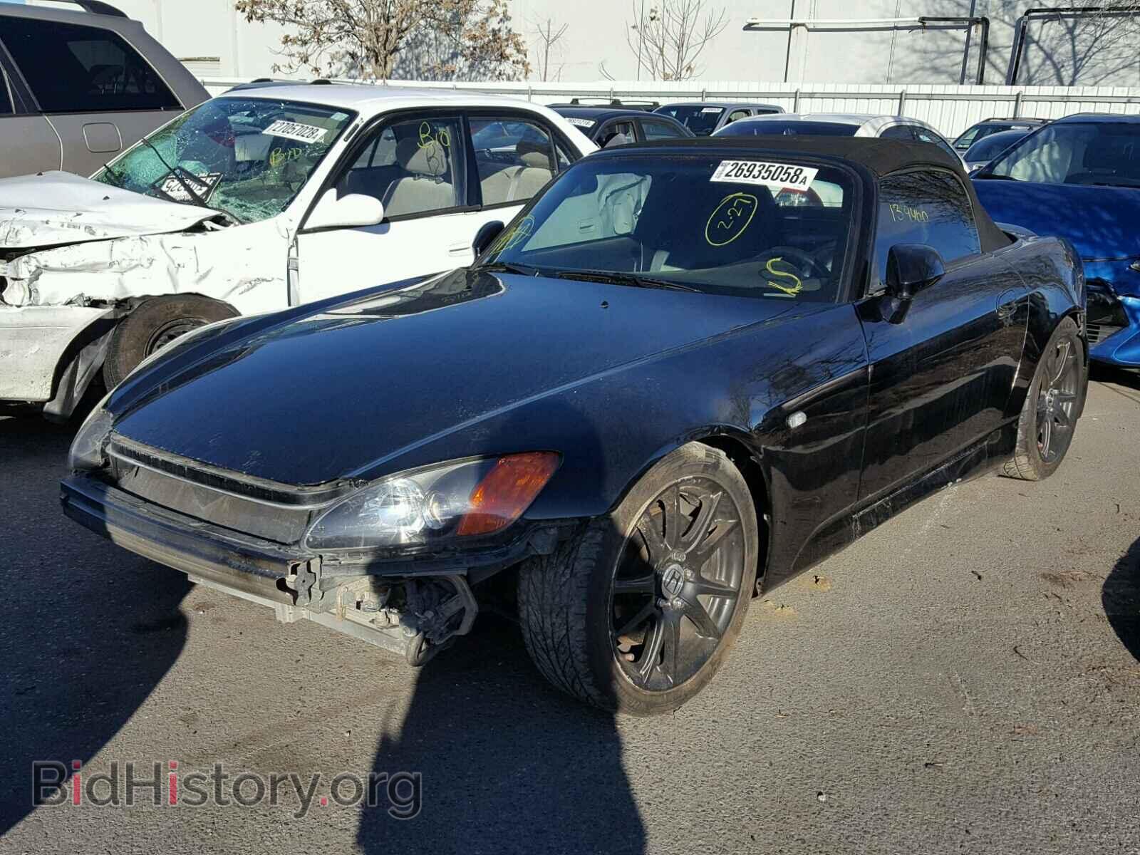 2001 HONDA S2000 - VIN: JHMAP11441T003084 - Фото 2