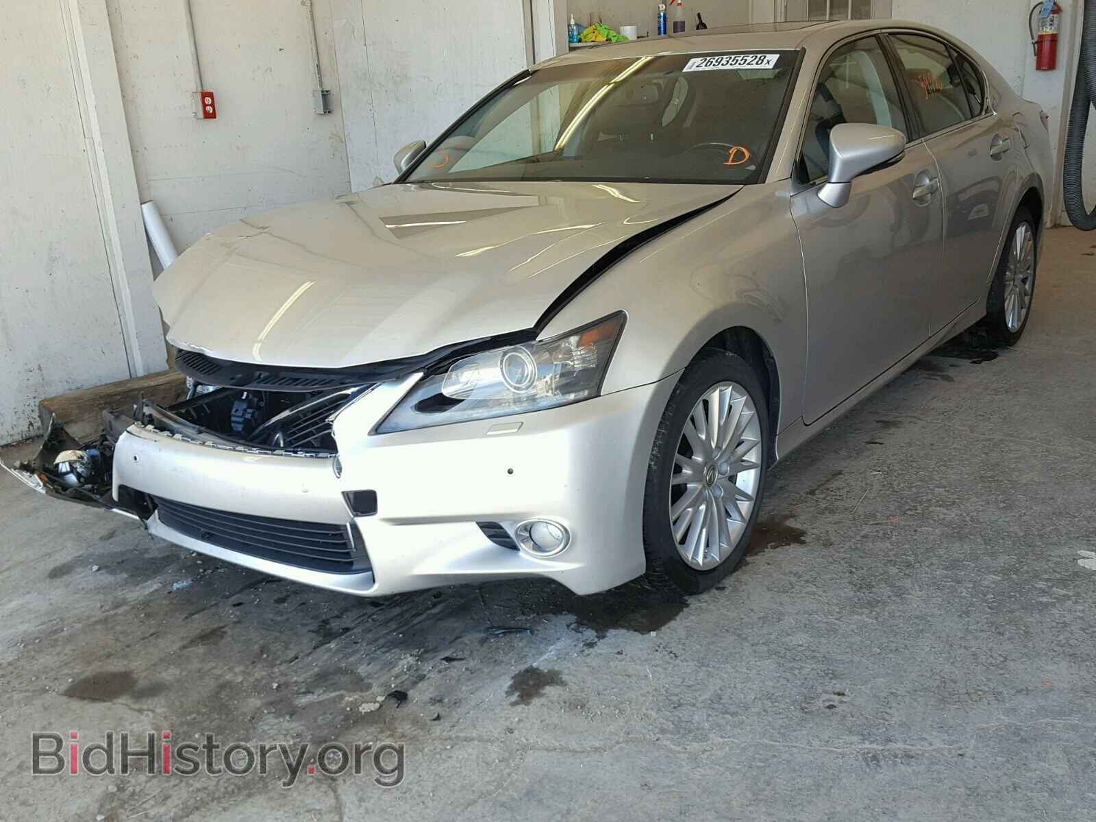 2013 LEXUS GS350 - VIN: JTHCE1BL3D5018981 - Фото 2