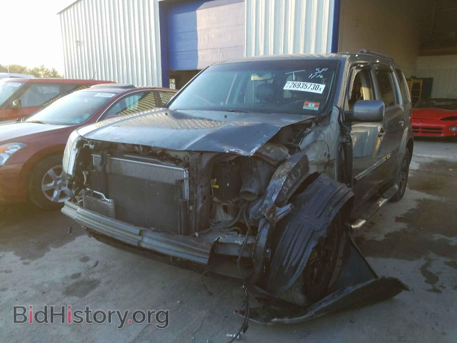 2011 HONDA PILOT - VIN: 5FNYF4H58BB107083 - Фото 2