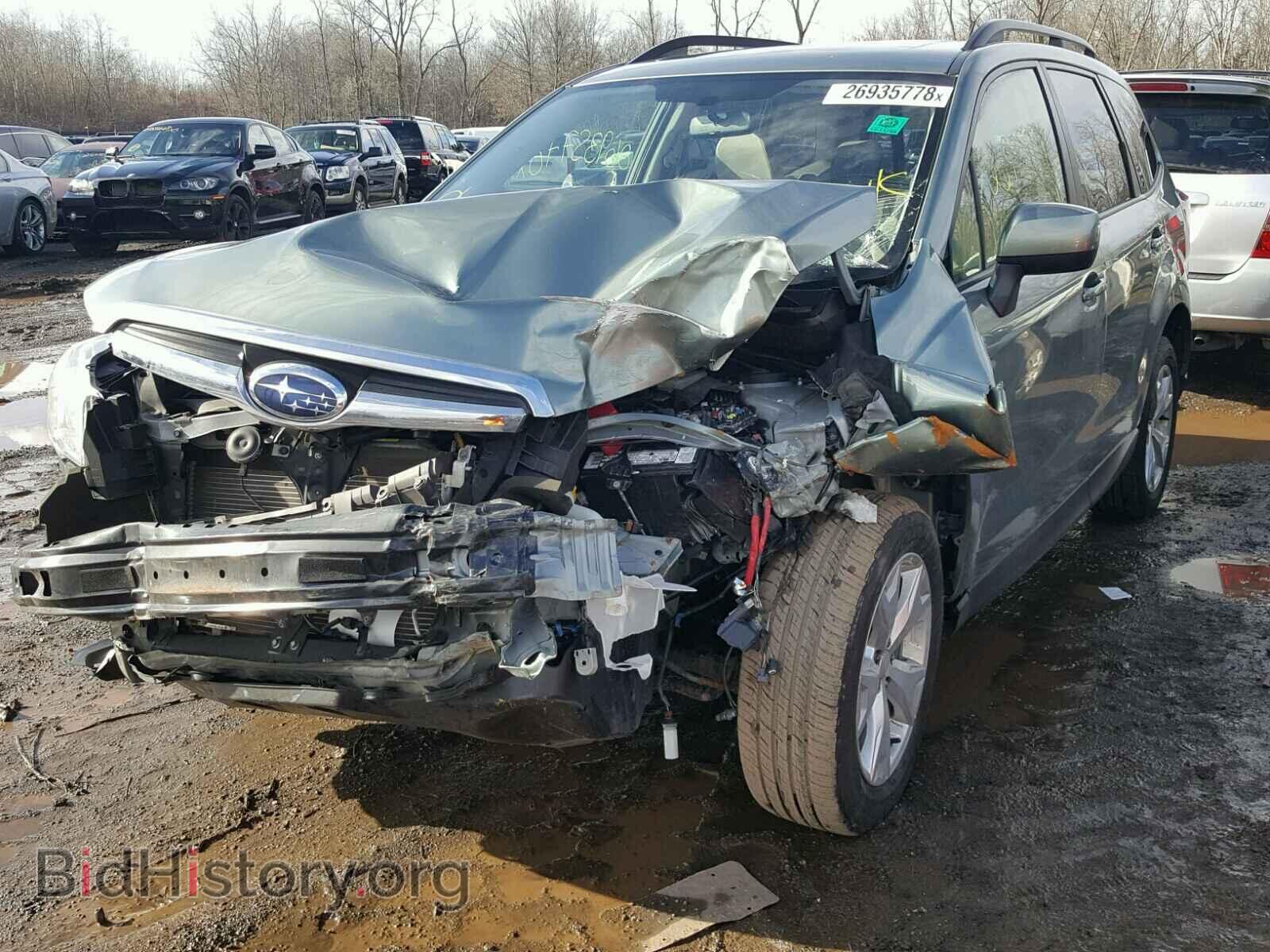 2014 SUBARU FORESTER - VIN: JF2SJAEC8EH402230 - Фото 2