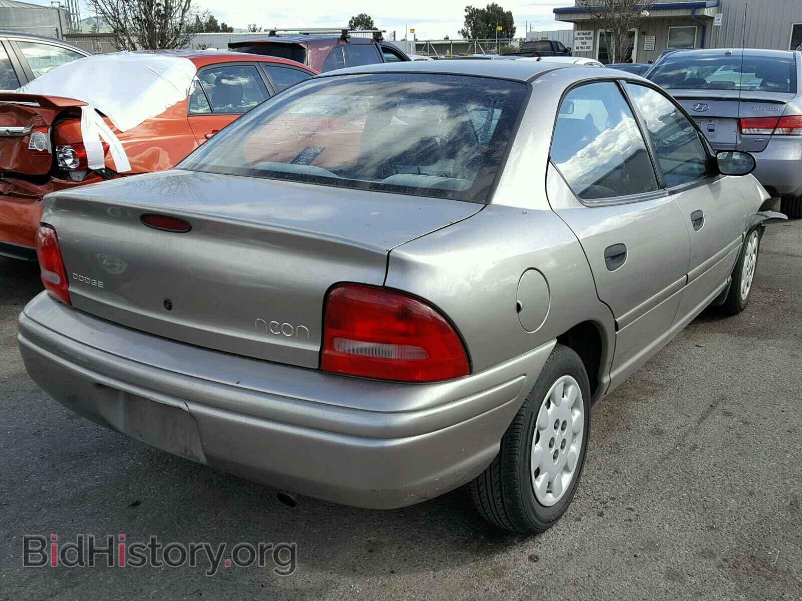 1999 DODGE NEON - VIN: 1B3ES47C2XD168623 - Фото 4