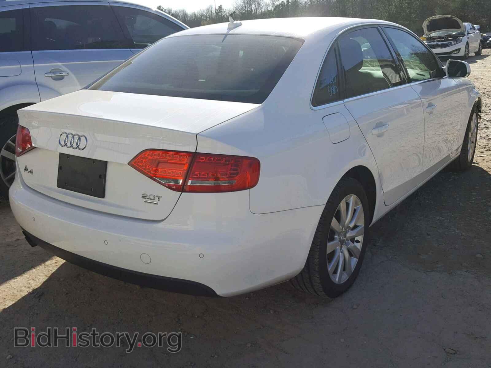 2011 AUDI A4 - VIN: WAUFFAFL9BA067898 - Photo 4
