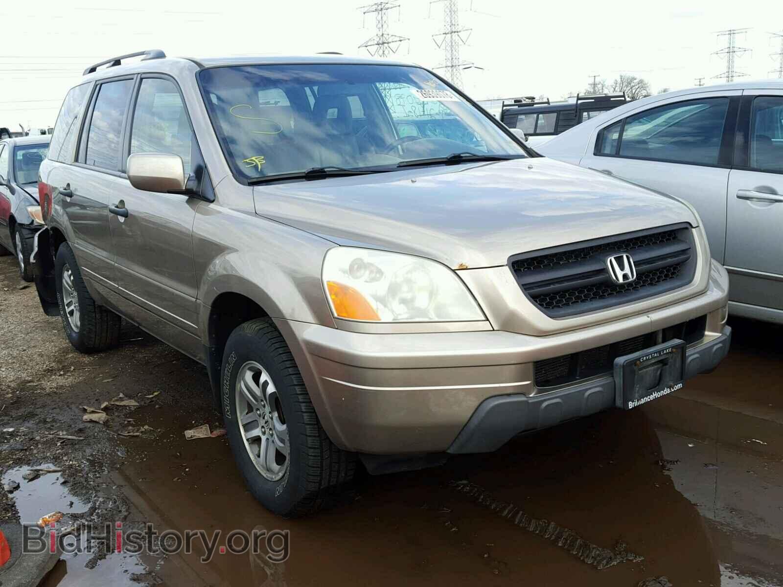 Photo 2HKYF18795H553863 - HONDA PILOT 2005