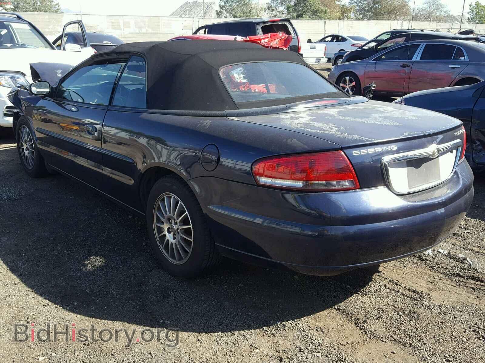 2004 CHRYSLER SEBRING - VIN: 1C3EL55R04N252748 - Фото 3
