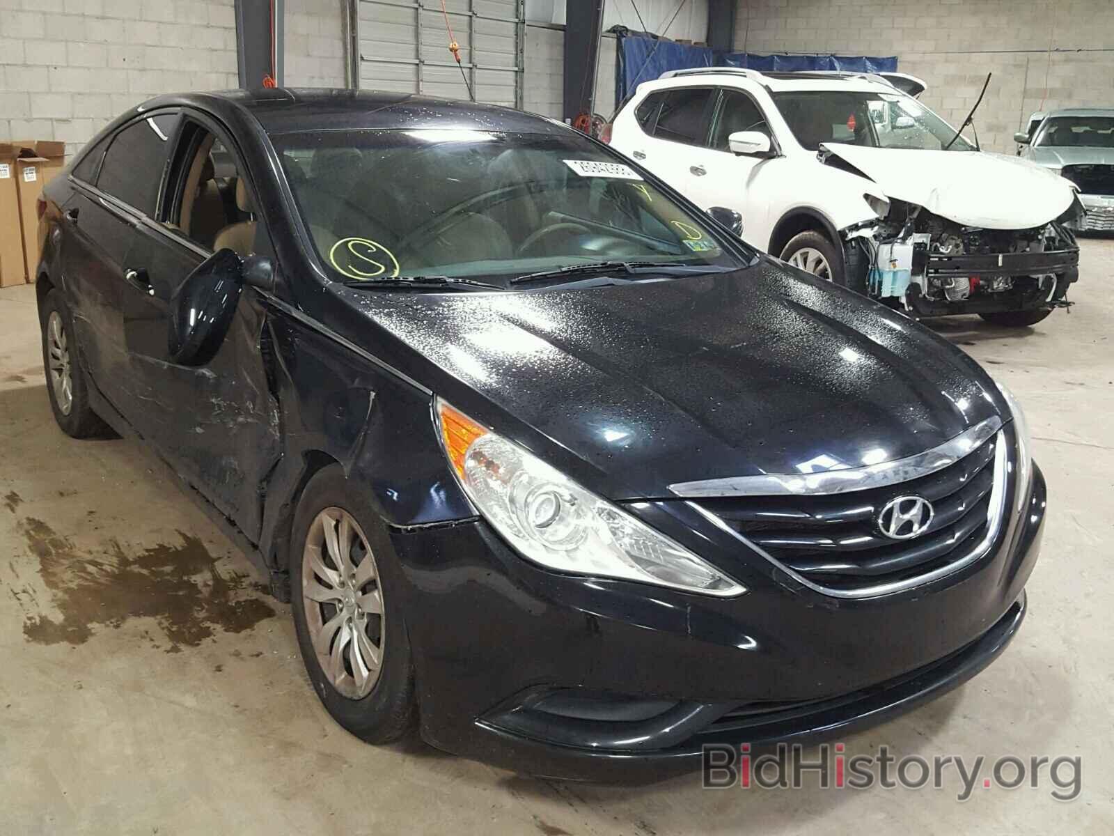 Photo 5NPEB4AC5BH019259 - HYUNDAI SONATA 2011