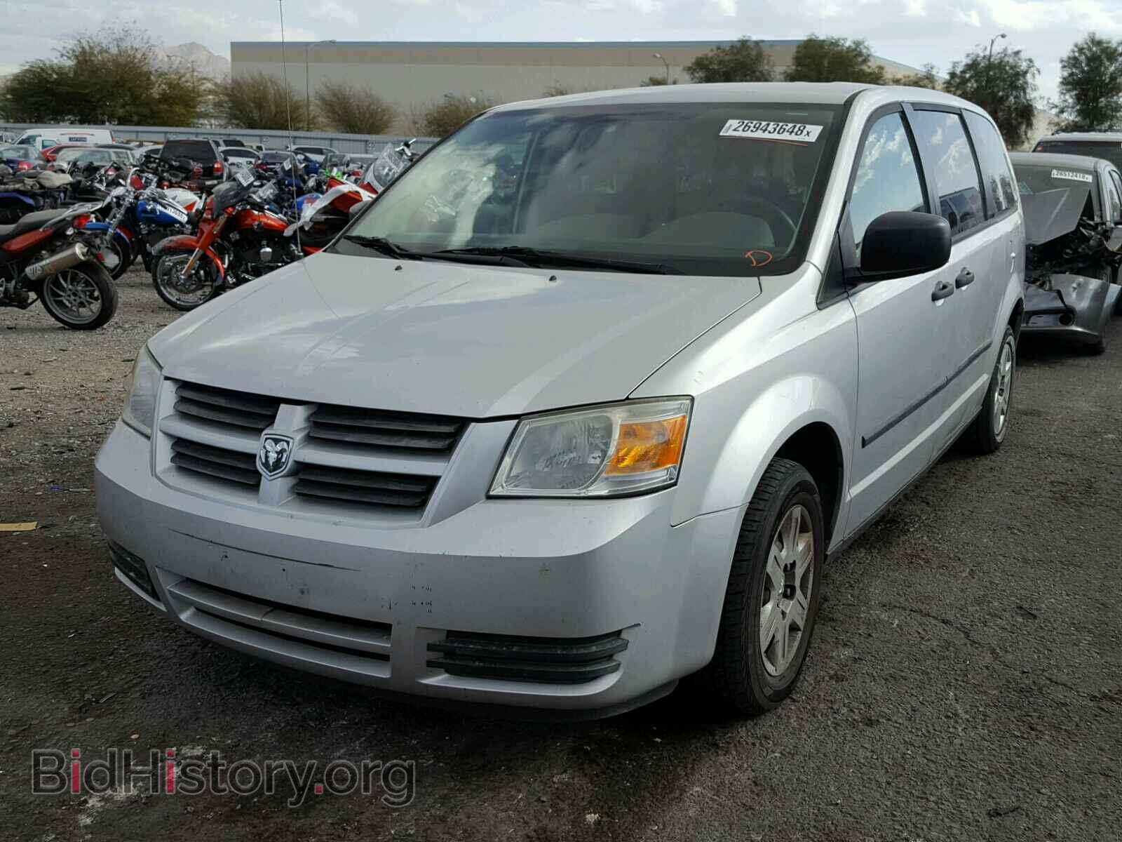 2008 DODGE CARAVAN - VIN: 1D8HN44H38B191684 - Фото 2