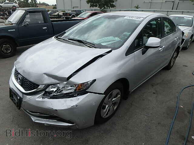 2013 HONDA CIVIC - VIN: 19XFB2F57DE261187 - Фото 2