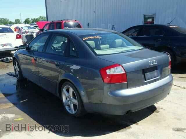2002 AUDI A4 - VIN: WAULC68E02A190240 - Фото 3