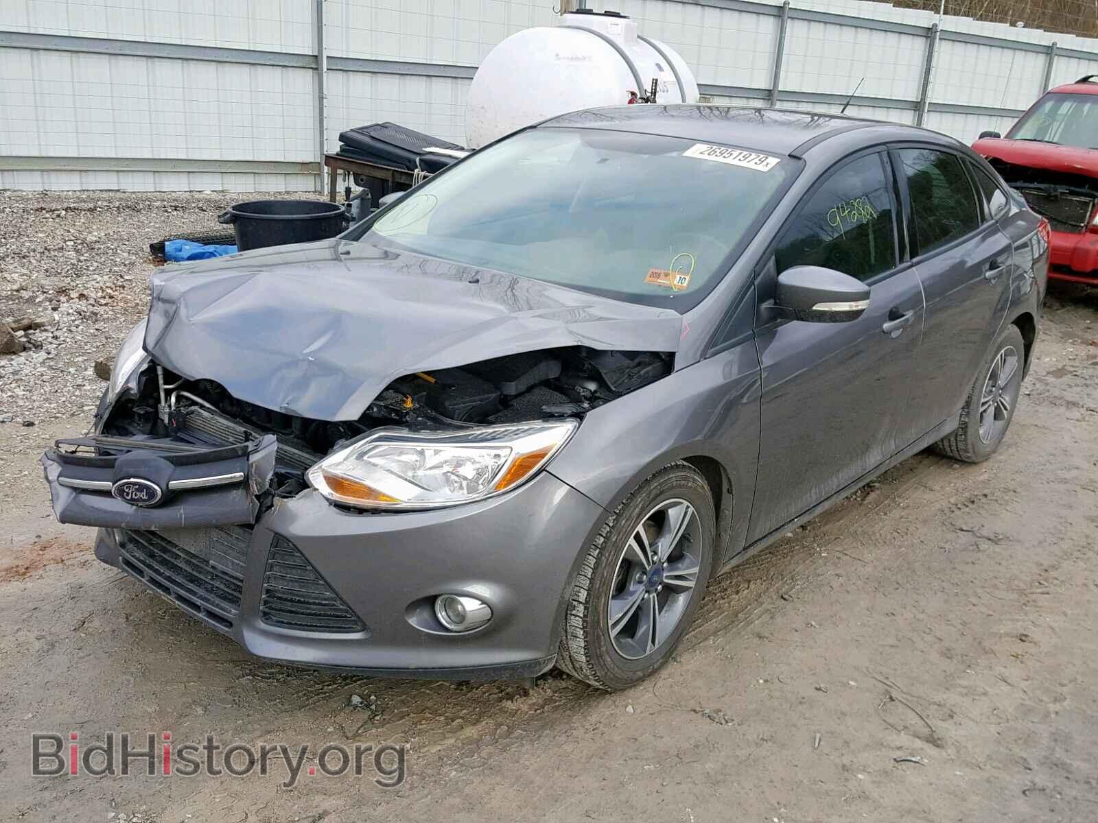 2014 FORD FOCUS SE - VIN: 1FADP3F28EL438977 - Фото 2