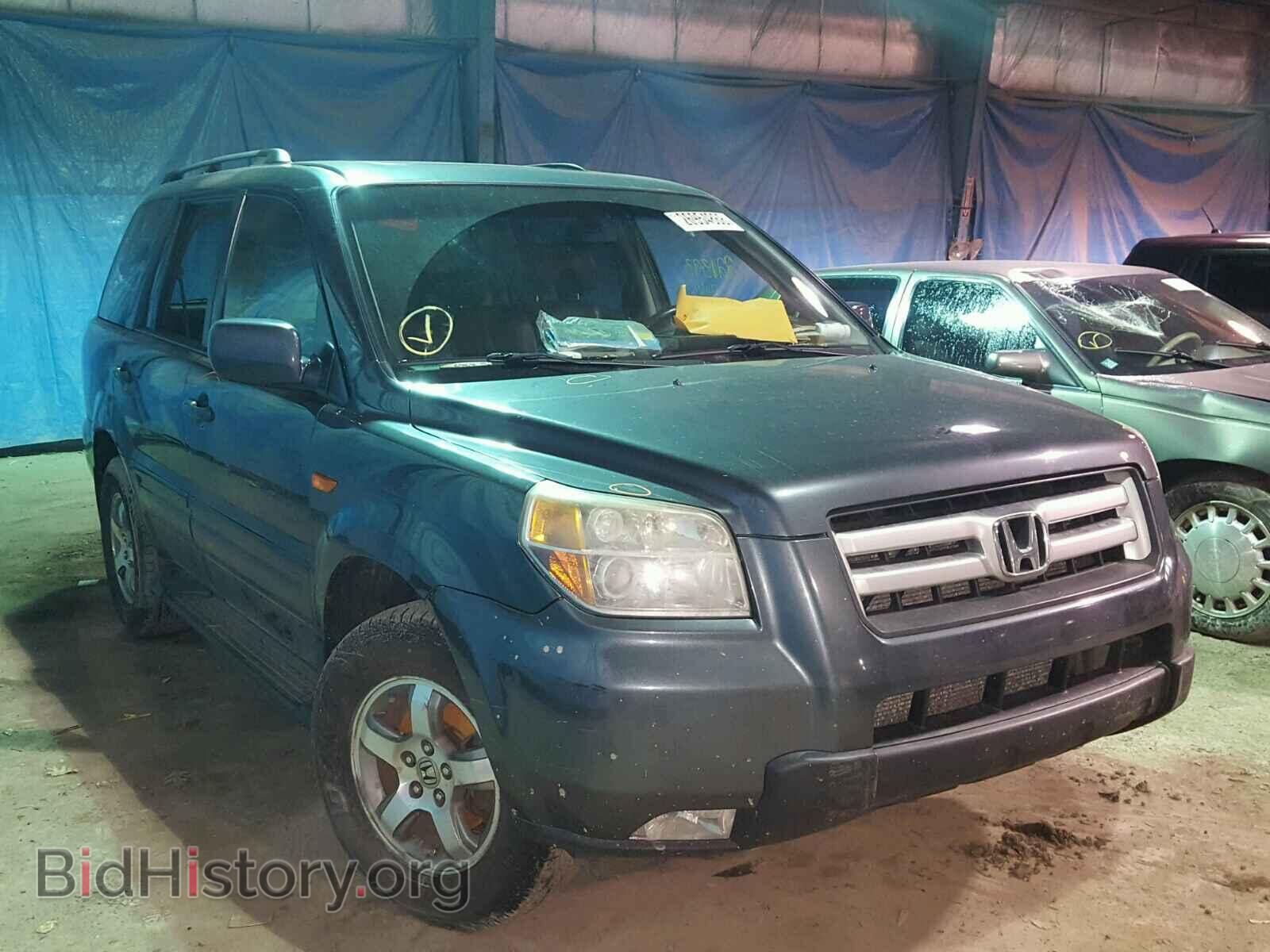 Фотография 2HKYF18596H558058 - HONDA PILOT 2006