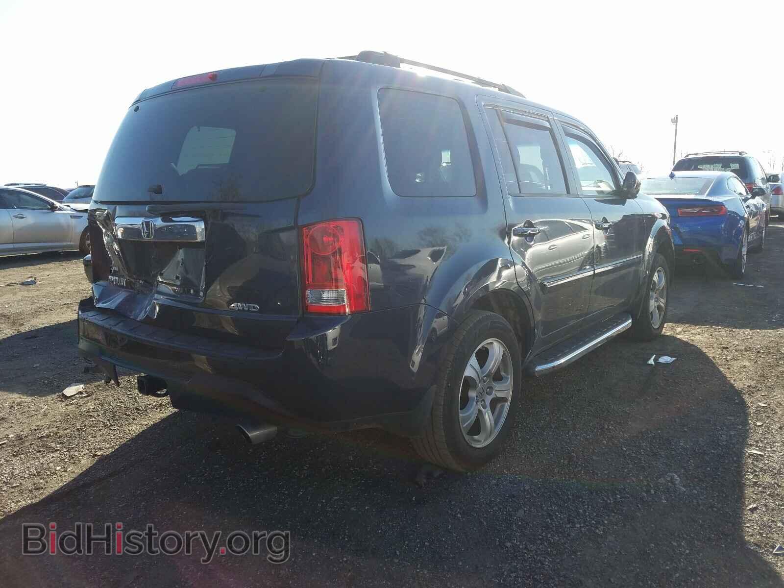 2012 HONDA PILOT - VIN: 5FNYF4H53CB076309 - Фото 4