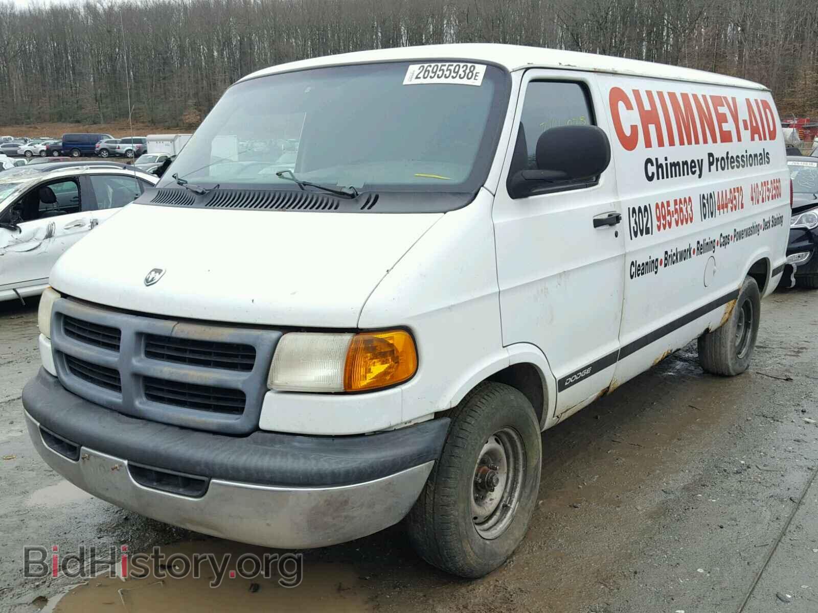 1998 DODGE RAM VAN - VIN: 2B7HB11X7WK102062 - Фото 2