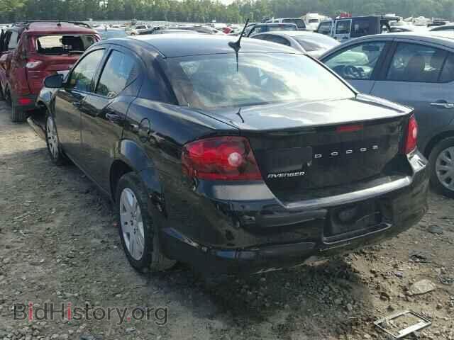 2014 DODGE AVENGER - VIN: 1C3CDZAB0EN129103 - Фото 3
