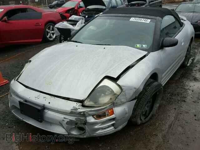 2004 MITSUBISHI ECLIPSE - VIN: 4A3AE45G74E055750 - Фото 2