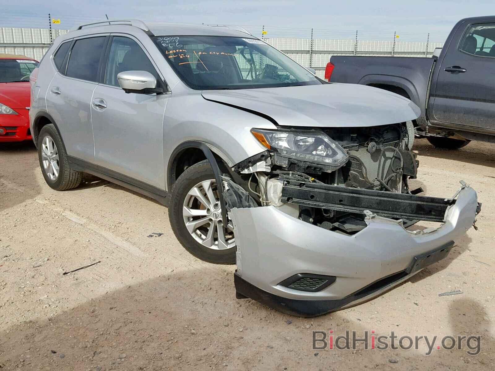 Photo KNMAT2MTXFP561642 - NISSAN ROGUE S 2015