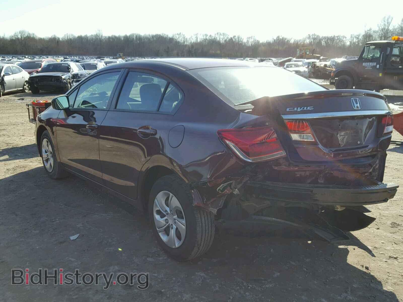 2014 HONDA CIVIC - VIN: 19XFB2F59EE207651 - Фото 3