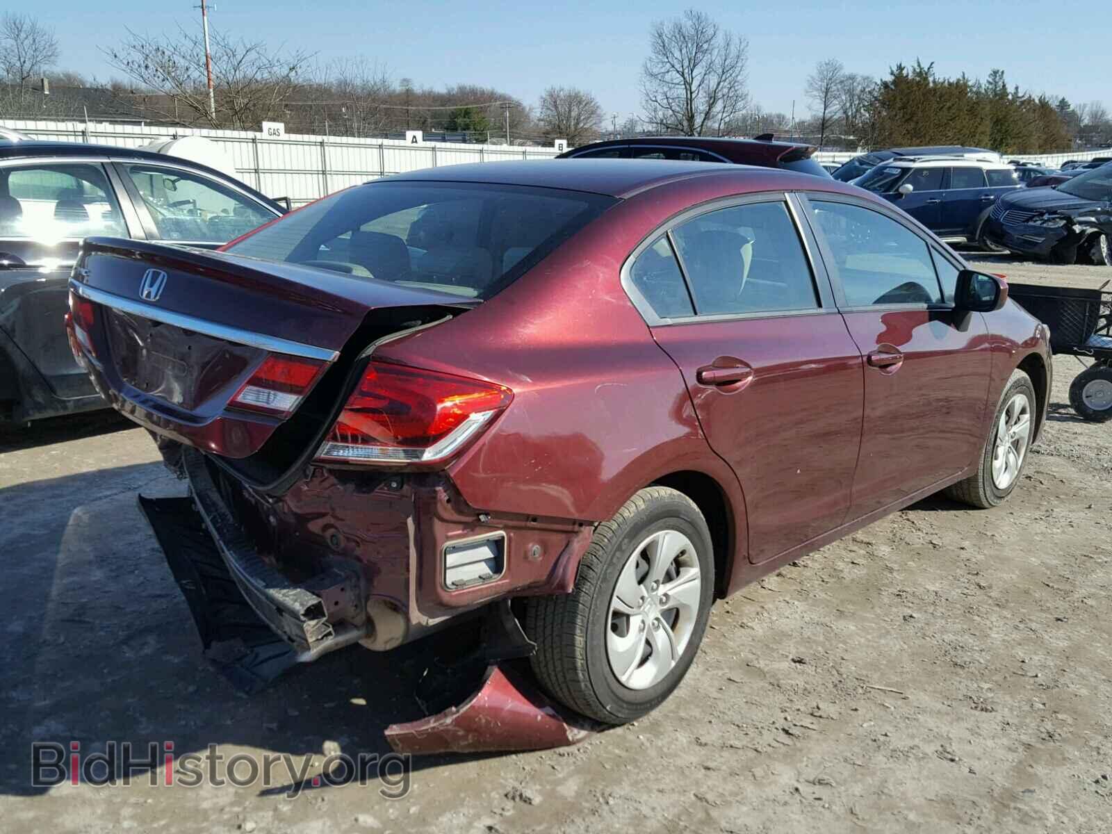 2014 HONDA CIVIC - VIN: 19XFB2F59EE207651 - Фото 4
