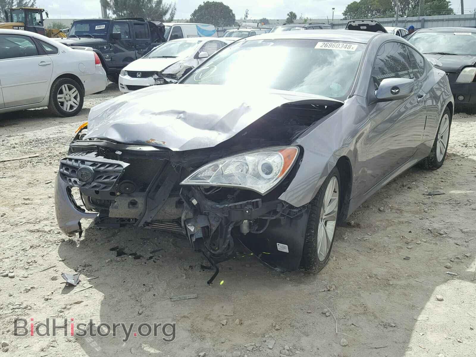 2012 HYUNDAI GENESIS - VIN: KMHHT6KD8CU067192 - Фото 2