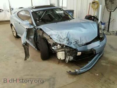 2007 Hyundai TIBURON Tiburon GS, blue — VIN KMHHM66D27U261780, Copart