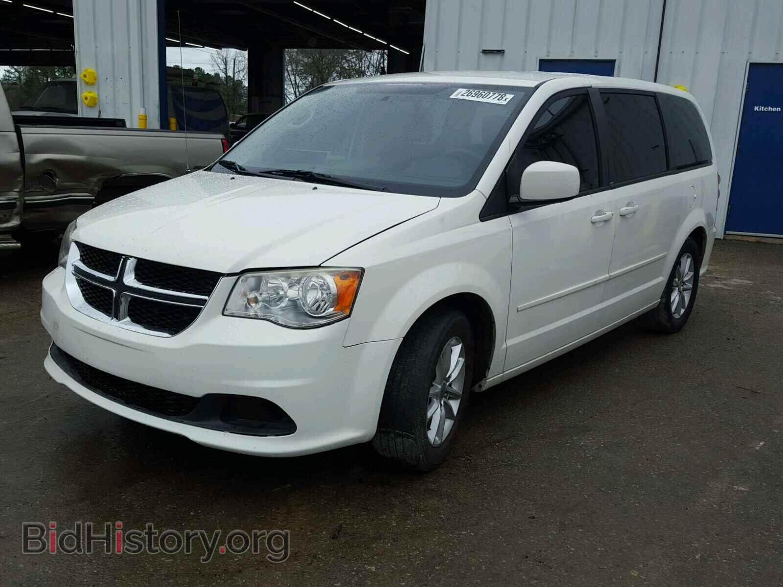 2013 DODGE CARAVAN - VIN: 2C4RDGCG5DR749966 - Фото 2