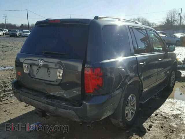 2005 HONDA PILOT - VIN: 2HKYF18765H566344 - Фото 4