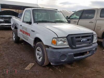 2011 Ford RANGER, white — VIN 1FTKR1AD8BPA77814, Copart