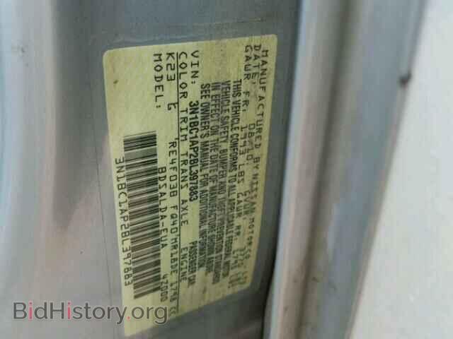 2011 NISSAN VERSA - VIN: 3N1BC1AP2BL397883 - Photo 10