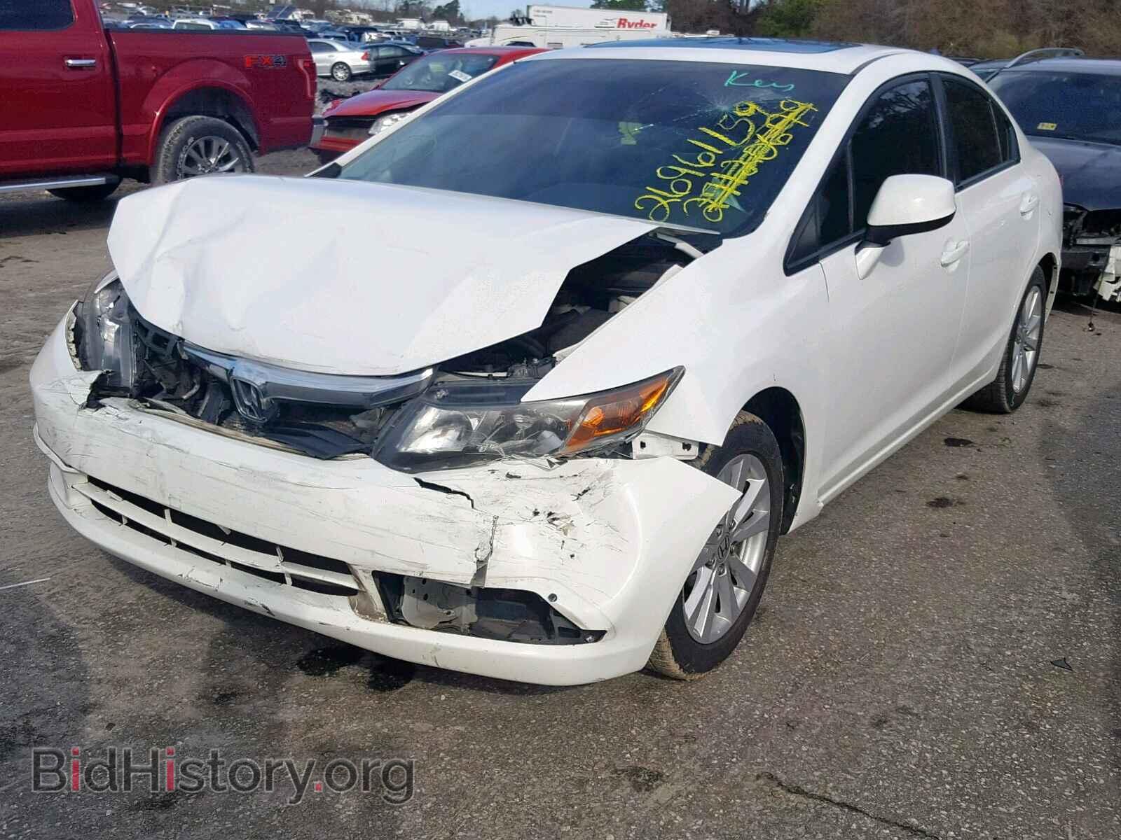 2012 HONDA CIVIC - VIN: 19XFB2F95CE055271 - Фото 2