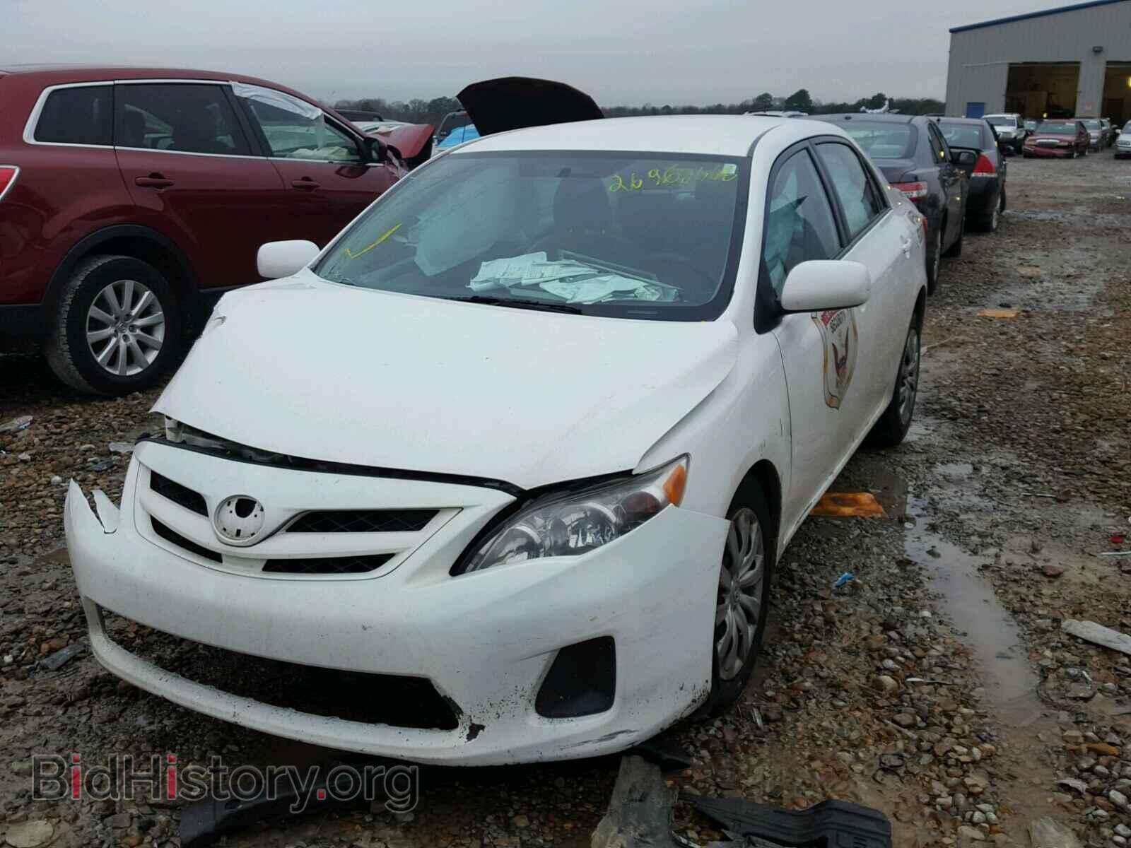 2012 TOYOTA COROLLA BA - VIN: 2T1BU4EE9CC906392 - Фото 2