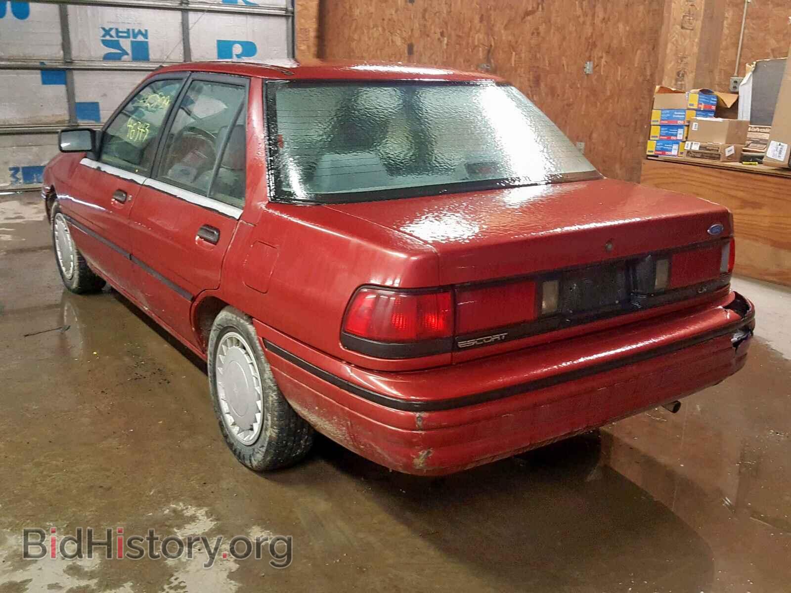 1993 FORD ESCORT - VIN: 3FAPP13J1PR183106 - Фото 3