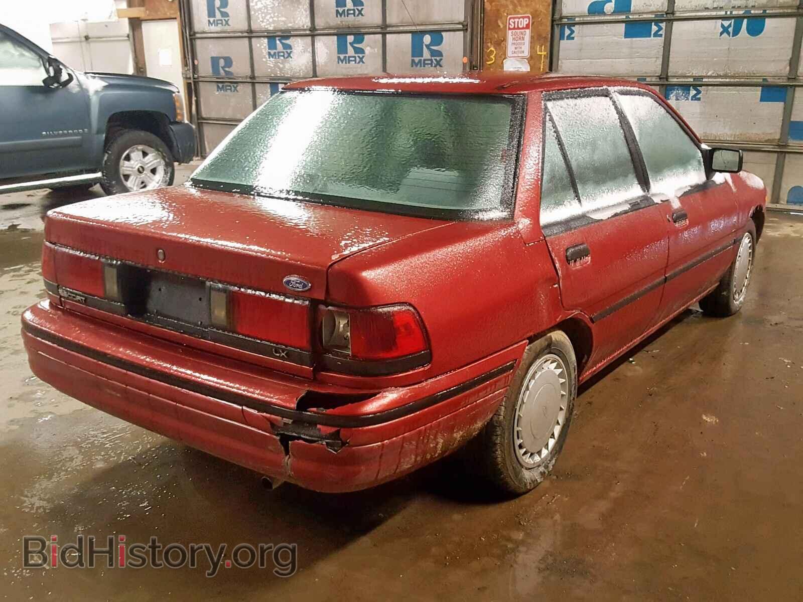 1993 FORD ESCORT - VIN: 3FAPP13J1PR183106 - Фото 4