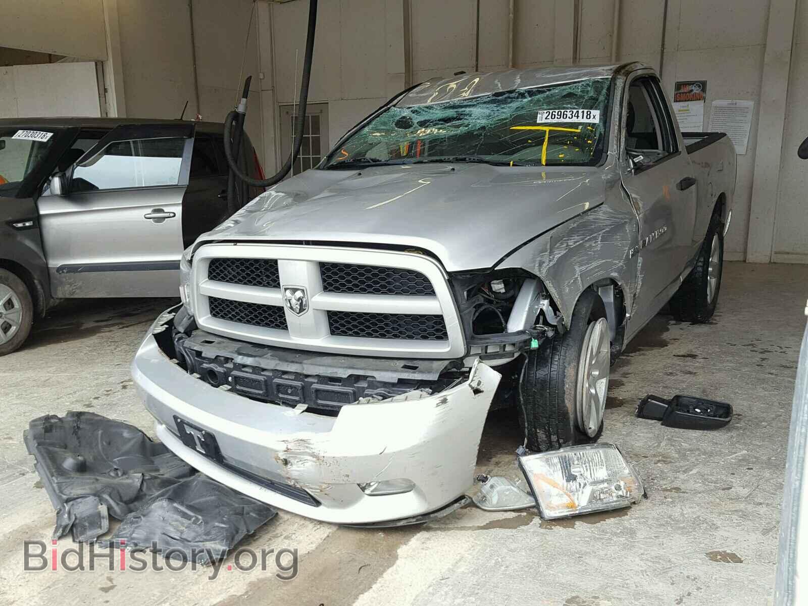 2012 DODGE RAM 1500 - VIN: 3C6JD6AT9CG117278 - Фото 2