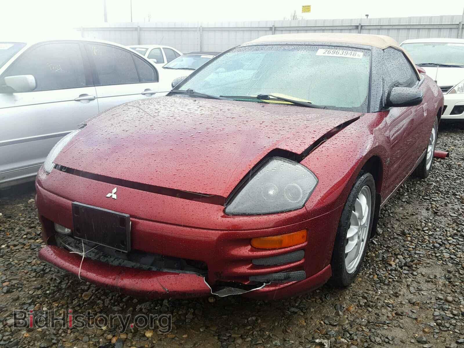 2002 MITSUBISHI ECLIPSE - VIN: 4A3AE85H82E031440 - Фото 2