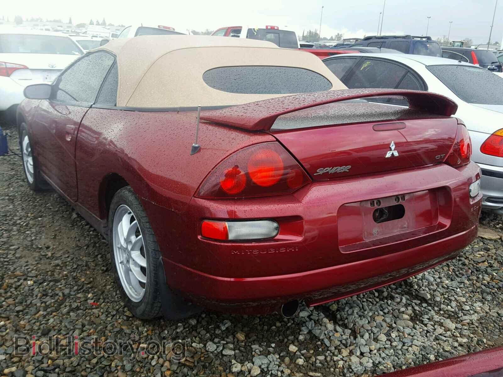 2002 MITSUBISHI ECLIPSE - VIN: 4A3AE85H82E031440 - Фото 3