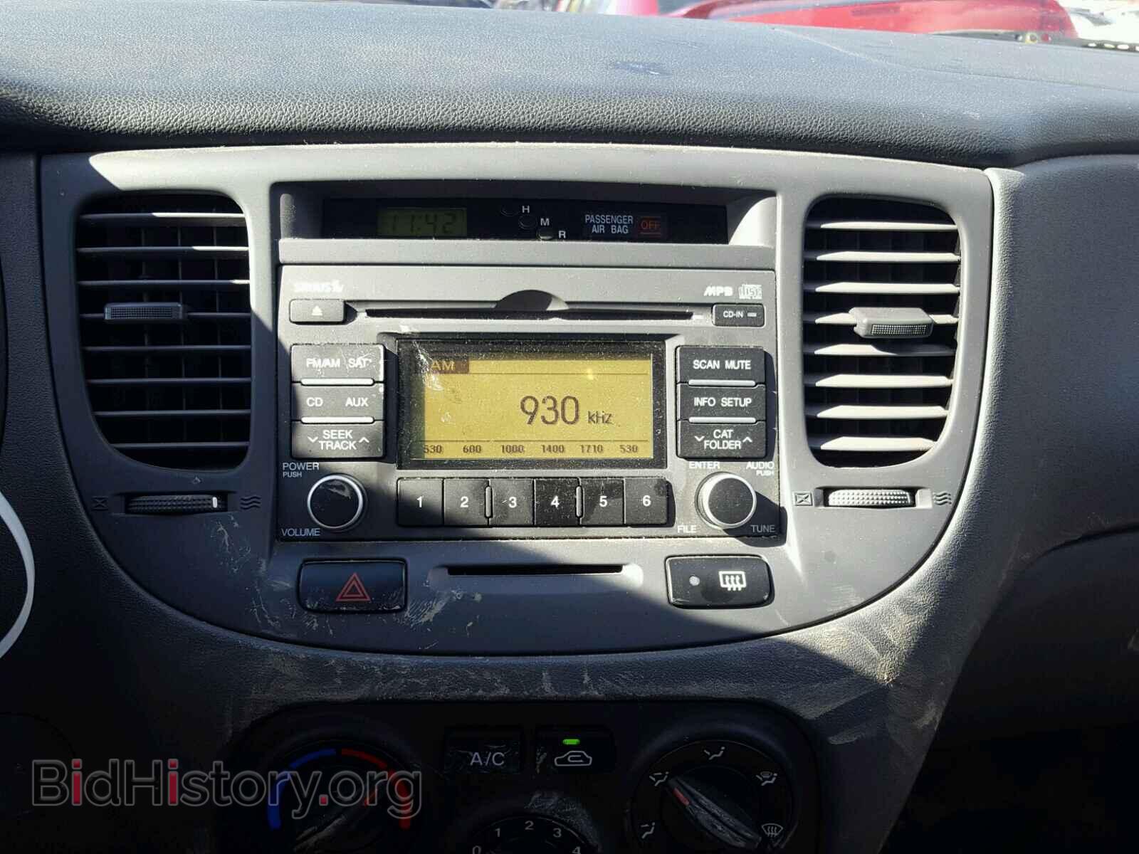 2009 KIA RIO BASE - VIN: KNADE223196504358 - Фото 9