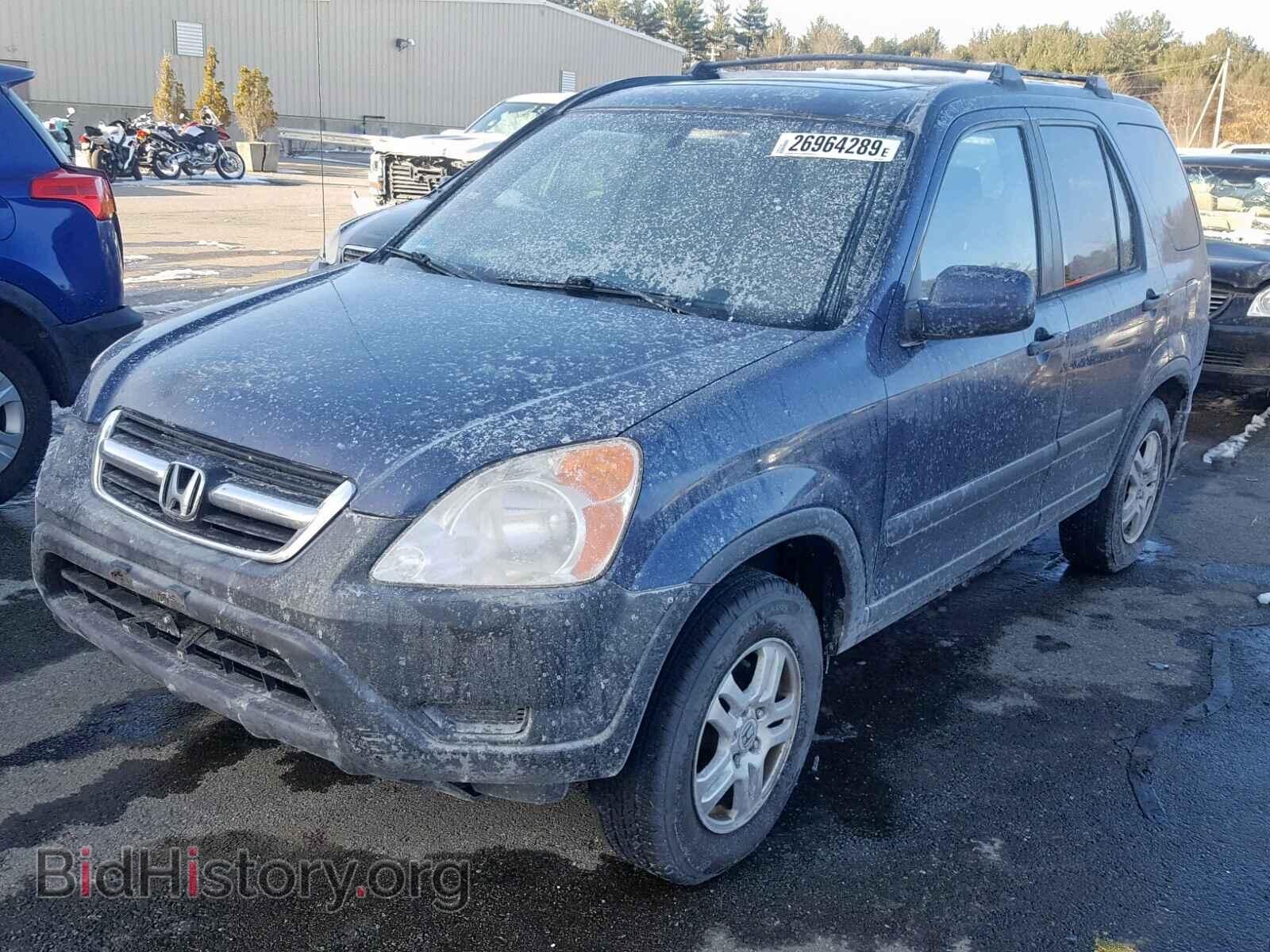 2004 HONDA CR-V EX - VIN: JHLRD78884C050554 - Фото 2