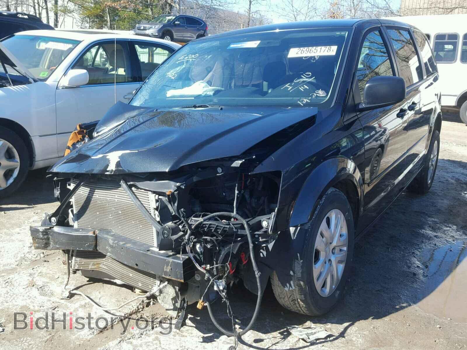 2014 DODGE CARAVAN - VIN: 2C4RDGBG8ER355977 - Фото 2