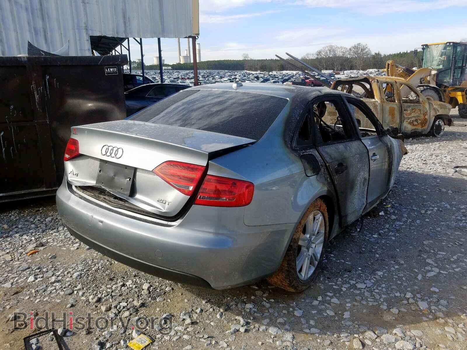 2011 AUDI A4 - VIN: WAUAFAFL7BN036961 - Фото 4