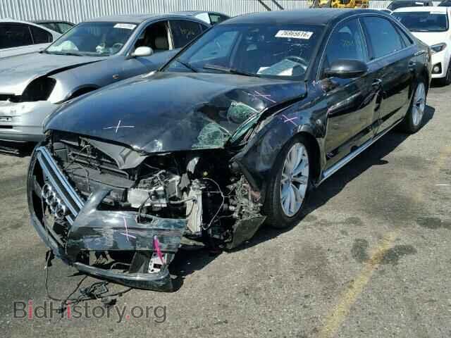 2014 AUDI A8 - VIN: WAURGAFD7EN004458 - Фото 2