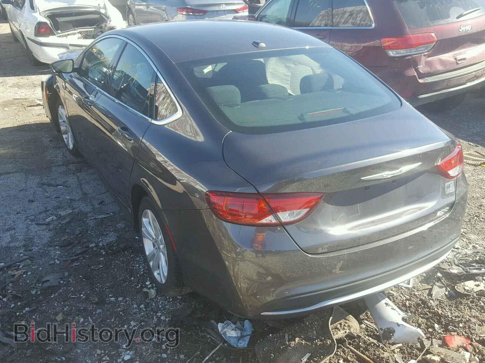 2015 CHRYSLER 200 - VIN: 1C3CCCAB8FN727943 - Фото 3