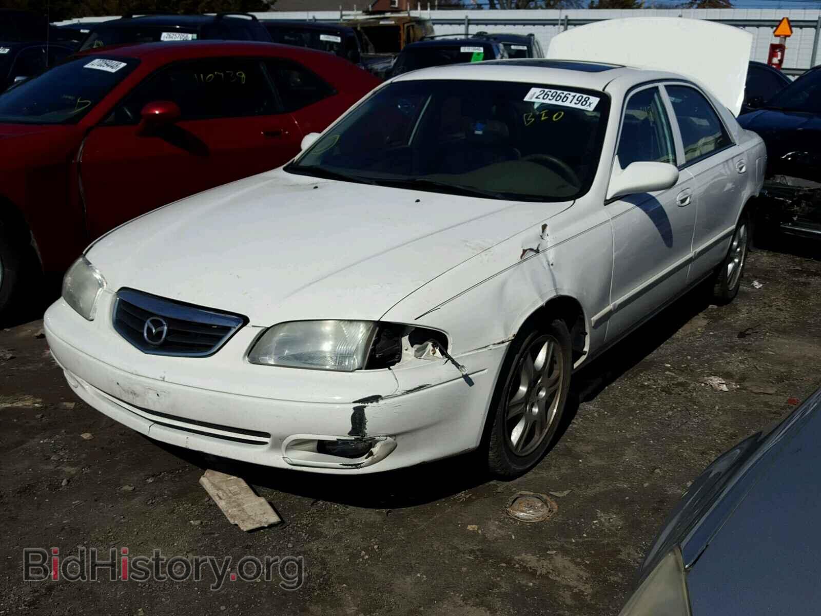 2002 MAZDA 626 - VIN: 1YVGF22F325285593 - Фото 2