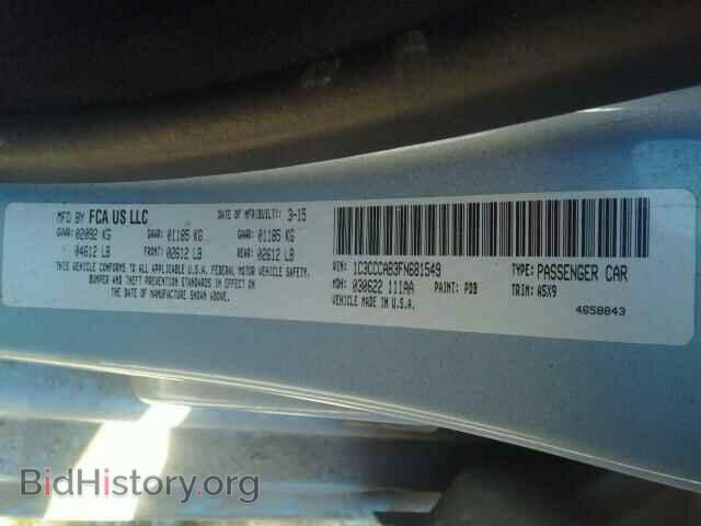 2015 CHRYSLER 200 - VIN: 1C3CCCAB3FN681549 - Photo 10