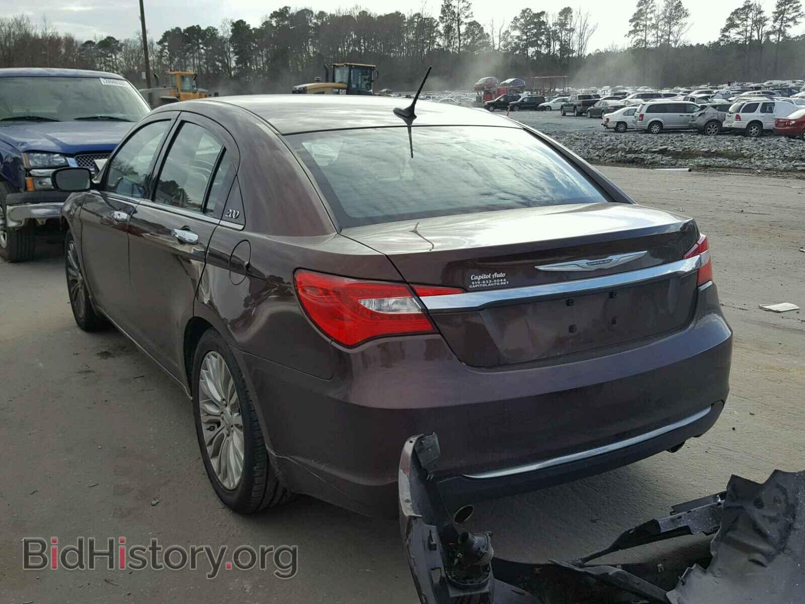 2012 CHRYSLER 200 - VIN: 1C3CCBCGXCN192547 - Фото 3