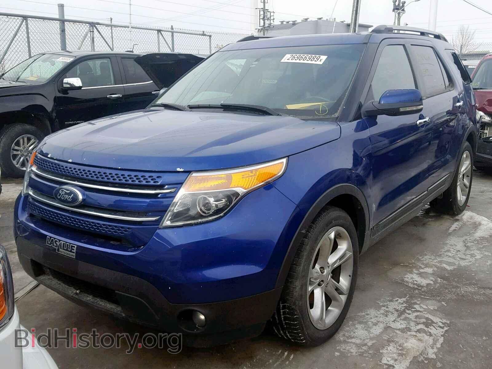 2013 FORD EXPLORER L - VIN: 1FM5K7F98DGA94569 - Фото 2