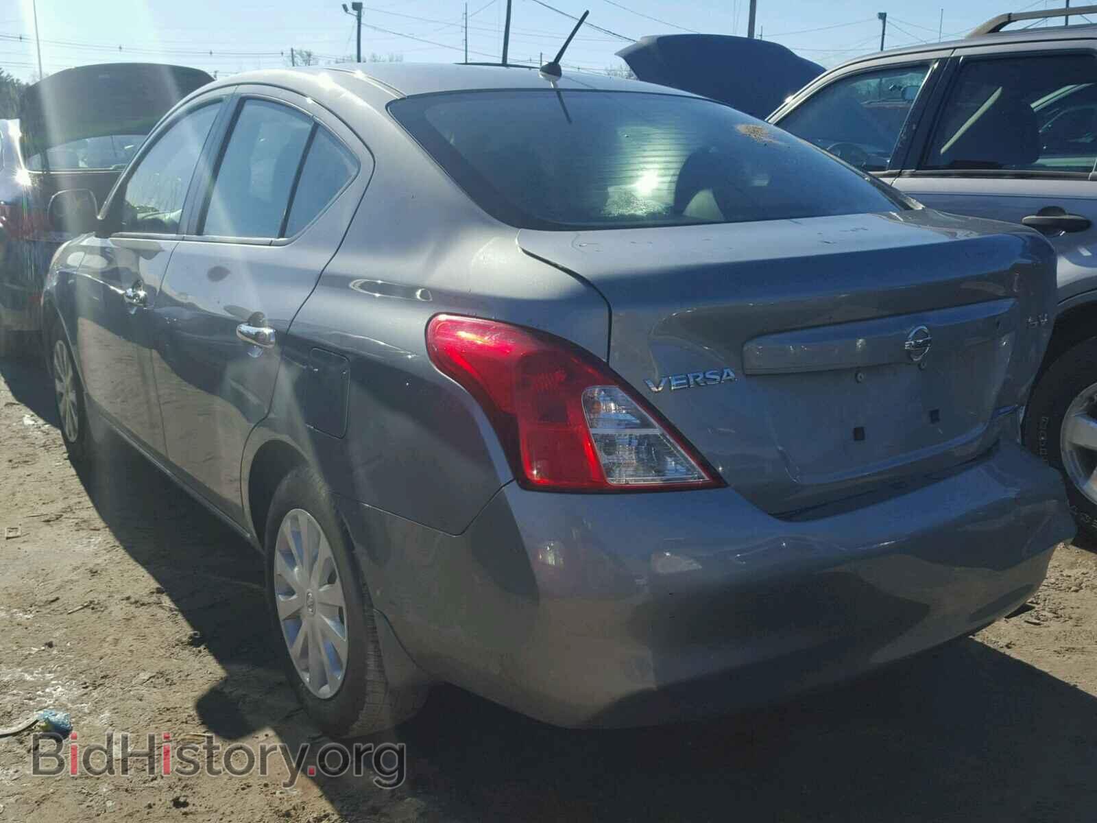 2012 NISSAN VERSA - VIN: 3N1CN7AP0CL865726 - Фото 3