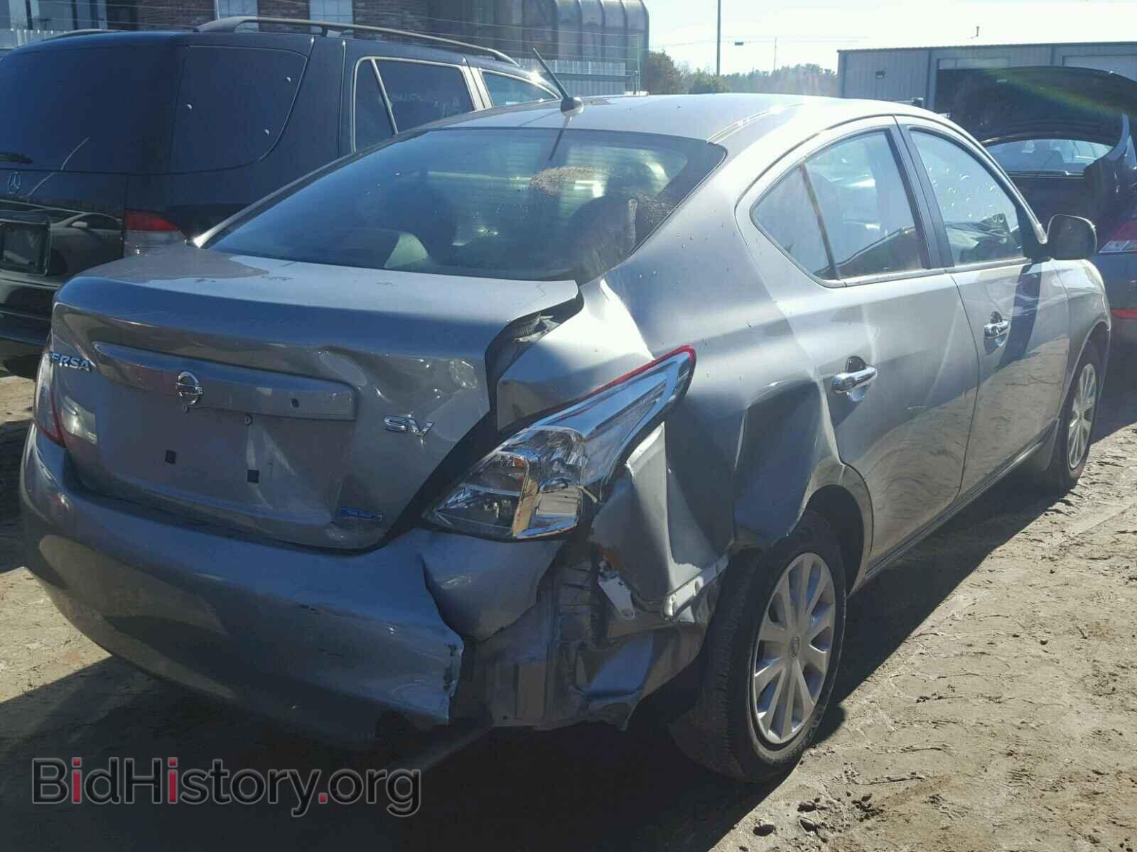 2012 NISSAN VERSA - VIN: 3N1CN7AP0CL865726 - Фото 4