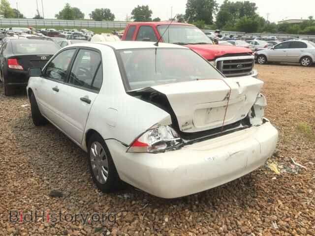2006 MITSUBISHI LANCER - VIN: JA3AJ26E86U070698 - Фото 3